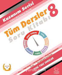 8. Sınıf Tüm Dersler Kazanım Serisi Soru Kitabı kapak görseli